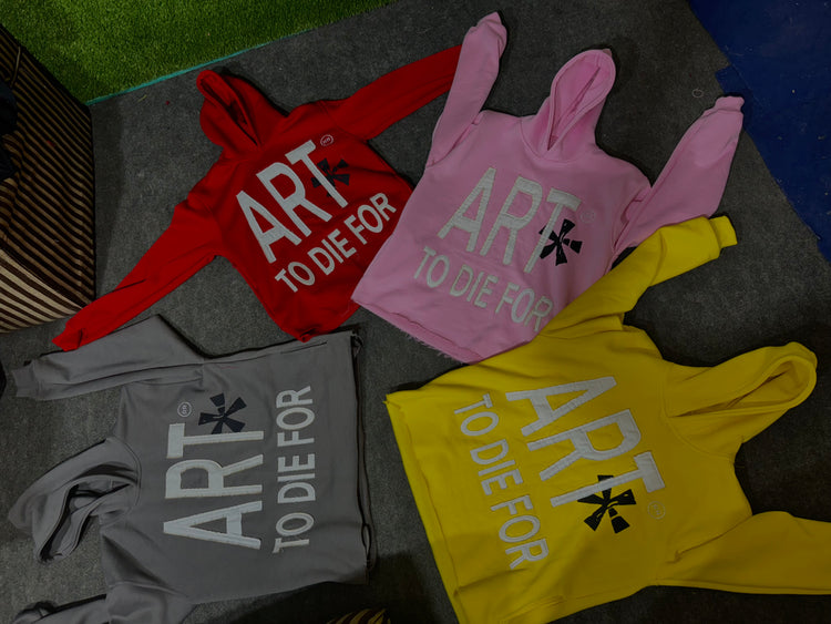Oversized Hoodie "ART TO DIE FOR RR"