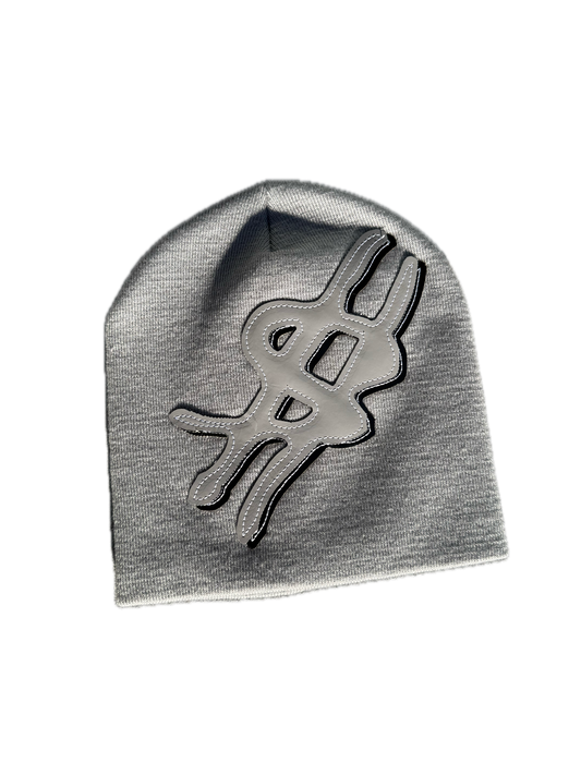 Grey / Grey Patch Beanie (Core)