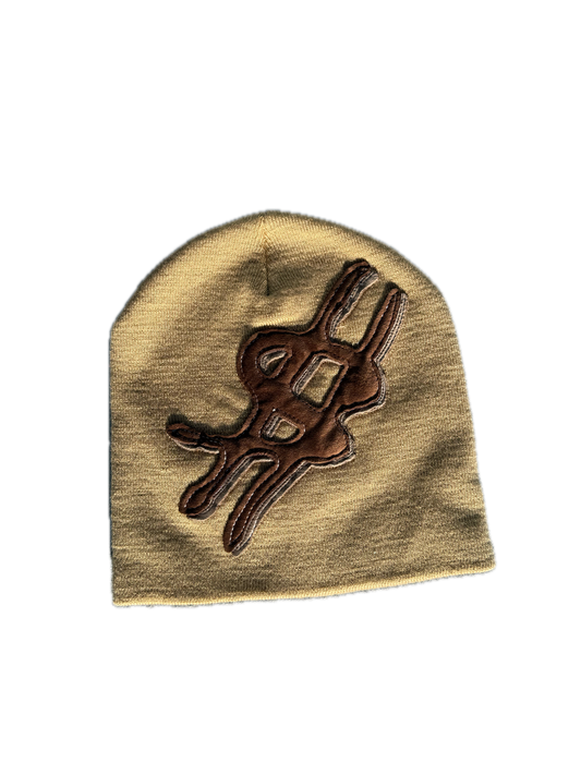 "$" Brown / Tan Beanie (Limited)